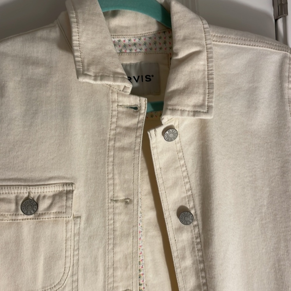 Orvis country jacket. Never worn size XS ( runs large ) off white color